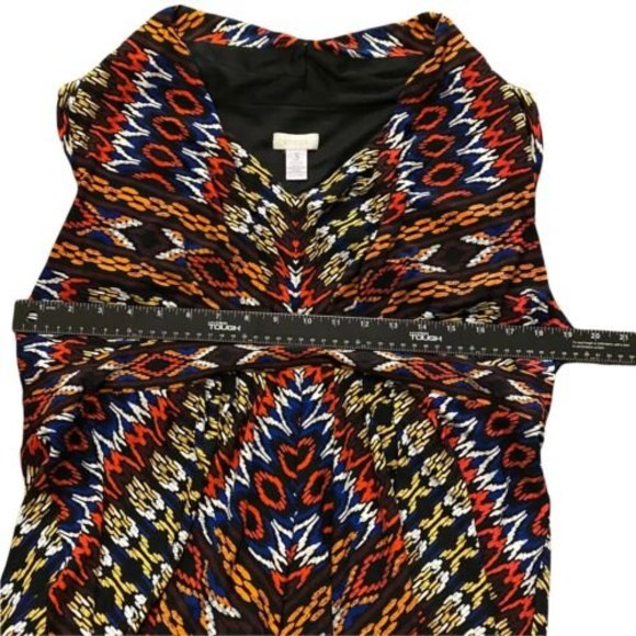 Chico's Dress Womens 3 Maxi Geometric Boho - Picture 4 of 7